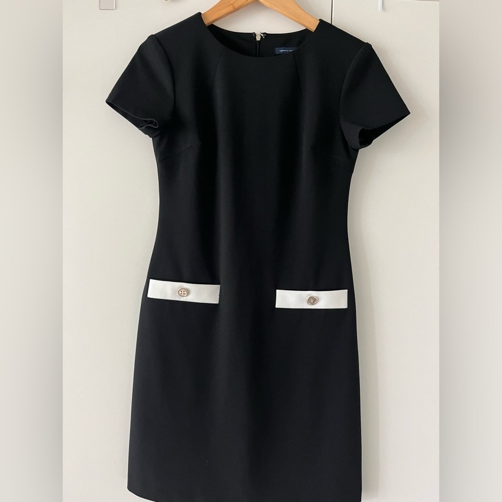 Tommy Hilfiger Black Sheath Mini Dress